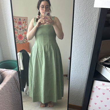 Green Strap Dress