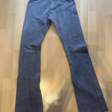 Leggings évasés bleu foncé