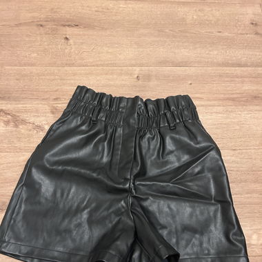 Leder shorts