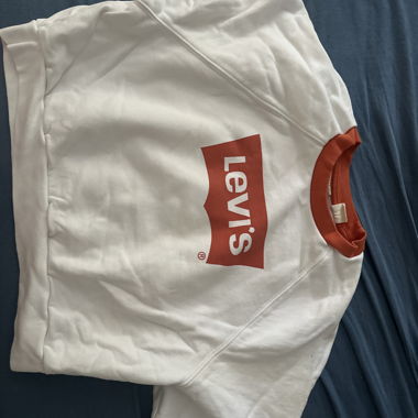Levi's Sweatshirt weiss/rot