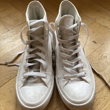 Converse - blanches