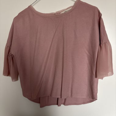 Blusa a maniche corte