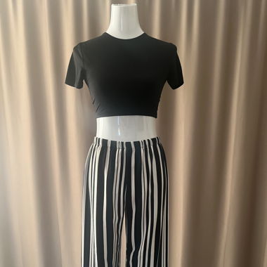 Airy Fabric Pants