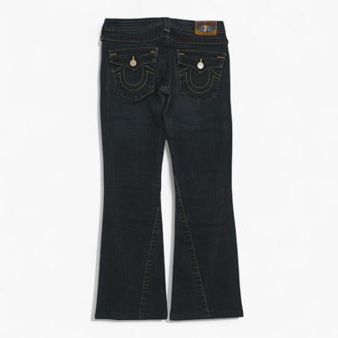 True Religion Women's Blue and Navy Jeans