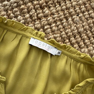 Coster Copenhagen, senfgelbe Bluse, Grösse 38
