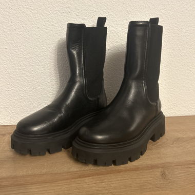 Lederstiefel H&M 