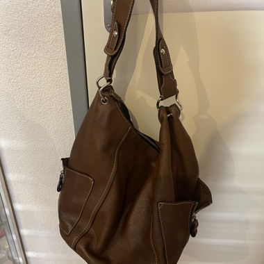 Borsa Gabrielli marrone morbida