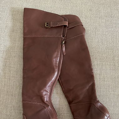 NINE WEST Leather Boots (Women)