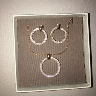 Schmuck Set ESPRIT Roségold 
