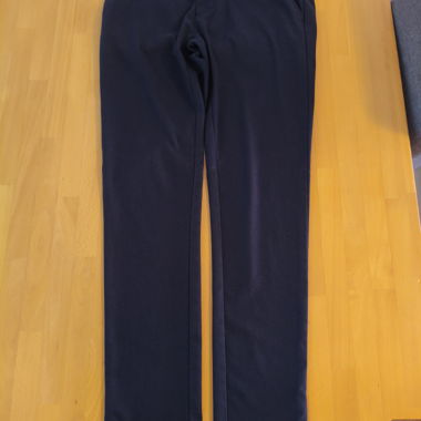 Pantaloni eleganti ZARA MAN blu scuro