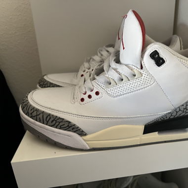 jordan 3 white cement - size 43