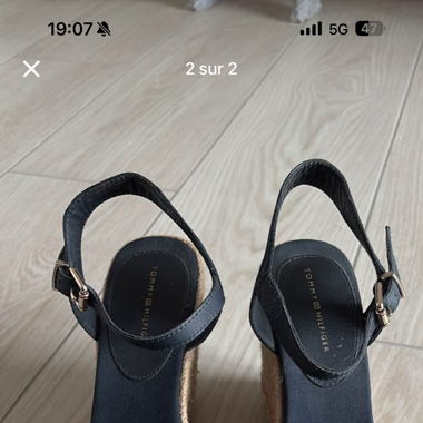 Talon compensé tommy hilfiger