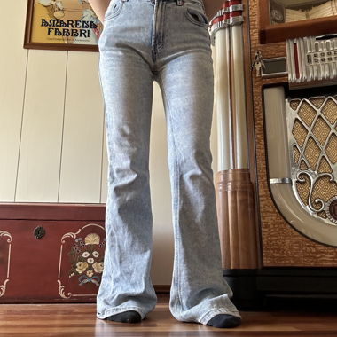 NEWYORKER Flared Jeans light blue