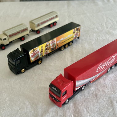 Advertising Truck Model Cars