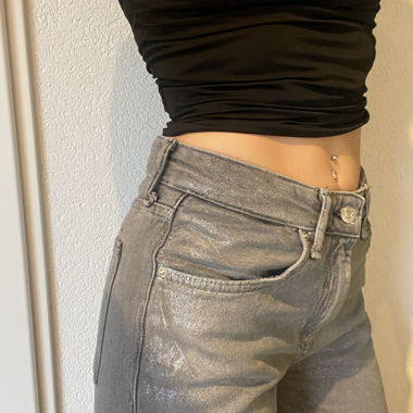 Glitter Jeans Wideleg