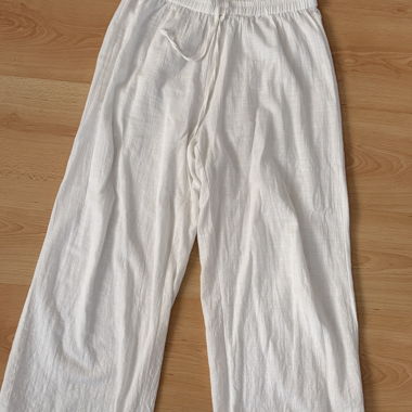 ONLY weiße leichte Hose