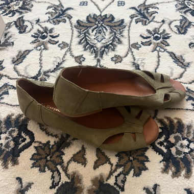 Ballerines La Garconne vert olive Gr. 37