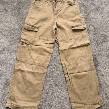 Green-Beige Cargo Pants
