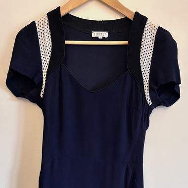 Robe courte bleue Claudie Pierlot 36