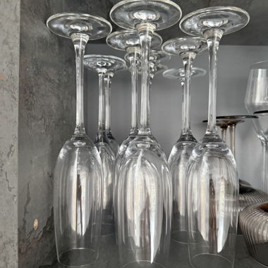 8 champagne glasses from Spigelau