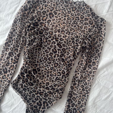 Body stampa leopardo