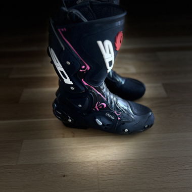 Motorradstiefel Sidi Vertigo Woman You Black Paten