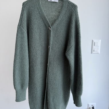 Mintgrüner Zara-Cardigan