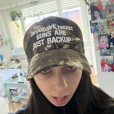 Casquette camouflage