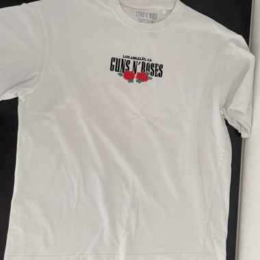 T-shirt Guns N' Roses blanc