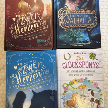 4 libri per bambini sui cavalli