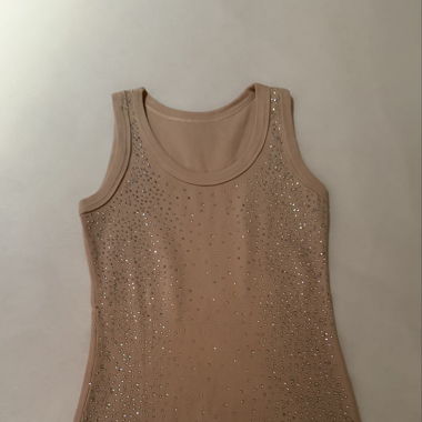 Glitzer Tanktop