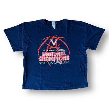 Vintage Gildan T-Shirt Navy Blau