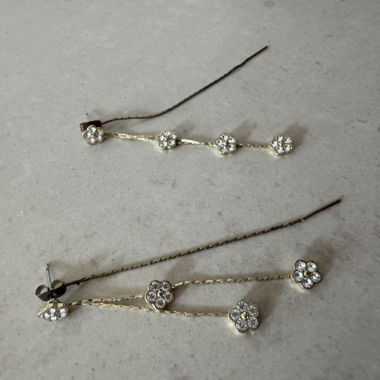 Blumenohrstecker Set