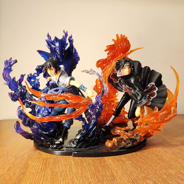Sasuke und Itachi Uchiha Doppel-Figur