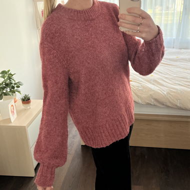 Wolle/Alpaka Pullover 