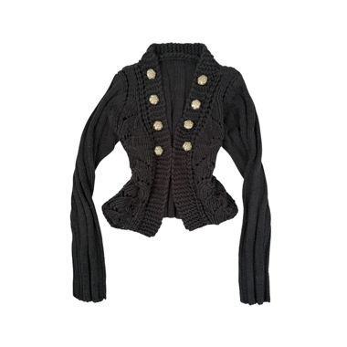Napoleon Militärstil Husarenjacke Vintage Y2K