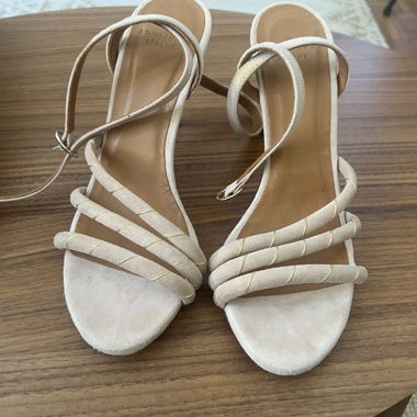 SEZANE Suede Sandals 