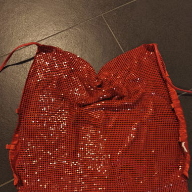 Flirty rotes Ausgangstop
