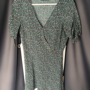Vestito verde a fiori di Even&Odd