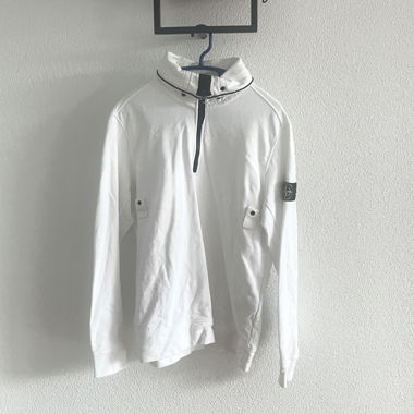 Felpa Stone Island mezza zip