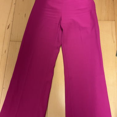 Zara Pink Wide-Leg Pants