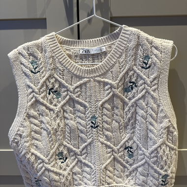 Gilet en maille Zara