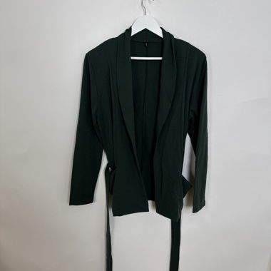 Haut portefeuille vert foncé
