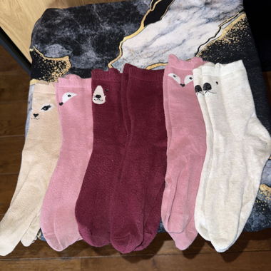 5 Pairs of Animal Socks