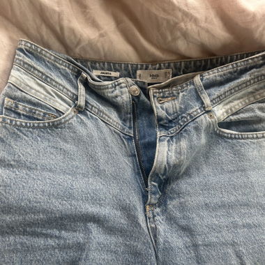 Mango Julieta Blue Edition Straight Jeans