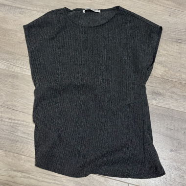 Top grigio - Top chic