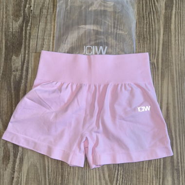 ICANIWILL Sportset rosa Shorts und BH