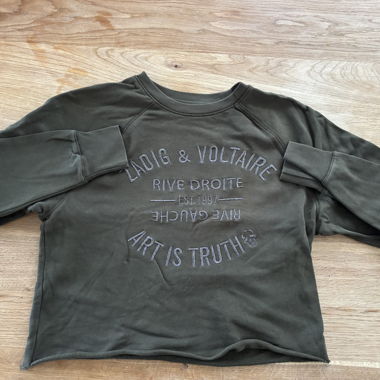 Zadig et Voltaire cropped sweatshirt