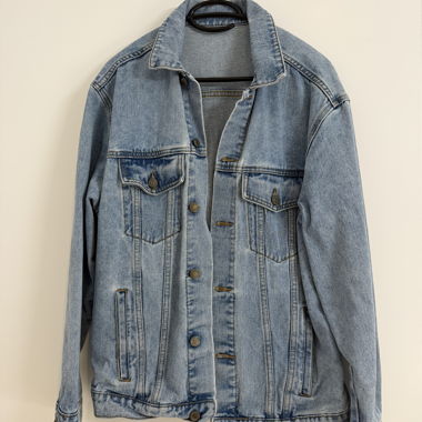 Hellblaue Jeansjacke Grösse S