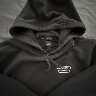 Sweat à capuche Vans noir